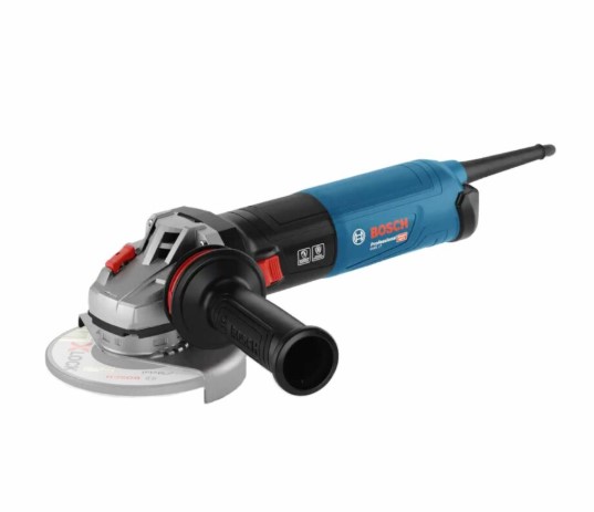Bosch GWS 17-125 S Professional Angle Grinder – High Performance Grinder with Speed Control for Cutting, Grinding, and Industrial Applications